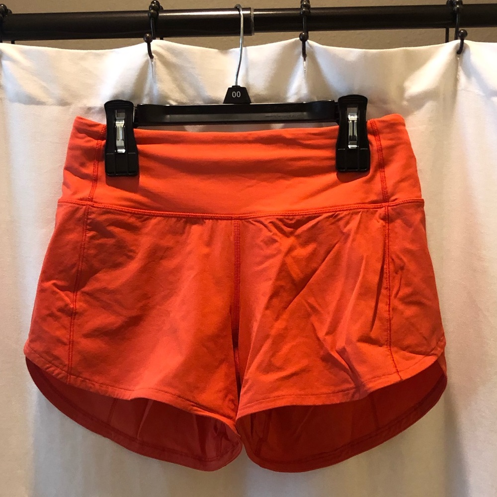 Lululemon Speedy 4 in short sz 2